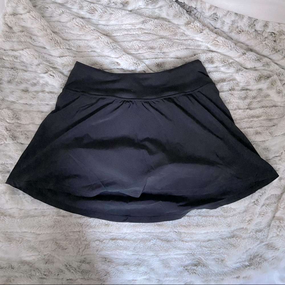ZELLA BLACK TENNIS SKIRT